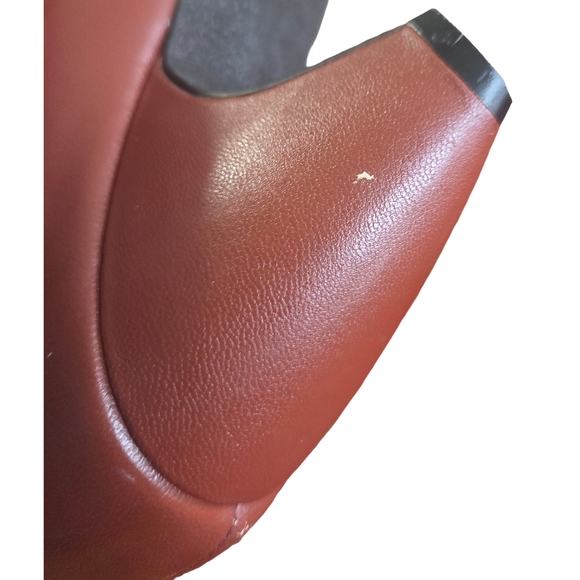 PINK Victoria's Secret Tan and Blue Heels - Picture 6 of 9